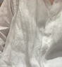 MUJI 女式 汉麻水洗衬衫领长袖衬衫女士女装衬衣外套内搭上衣女款春夏 白色 M （160/84A ） 实拍图