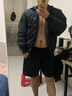 阿迪达斯（adidas）三叶草系列 男 CLIMA OS BOMBER 短棉服 JX7783 黑色 XS 实拍图