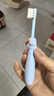 舒客宝贝儿童牙刷含氟刷丝防蛀细软刷毛护龈小刷头乳牙猫爪牙刷2-5岁1支装 实拍图