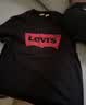 Levi's李维斯情侣美式宽松印花时尚简约舒适潮流纯棉圆领短袖T恤 黑色 002A0-0001 M 实拍图