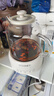 小质养生壶1.5L全玻璃花茶壶0胶水0金属恒温煮茶器办公室热牛奶神器保温壶家用烧水壶电热水壶 实拍图