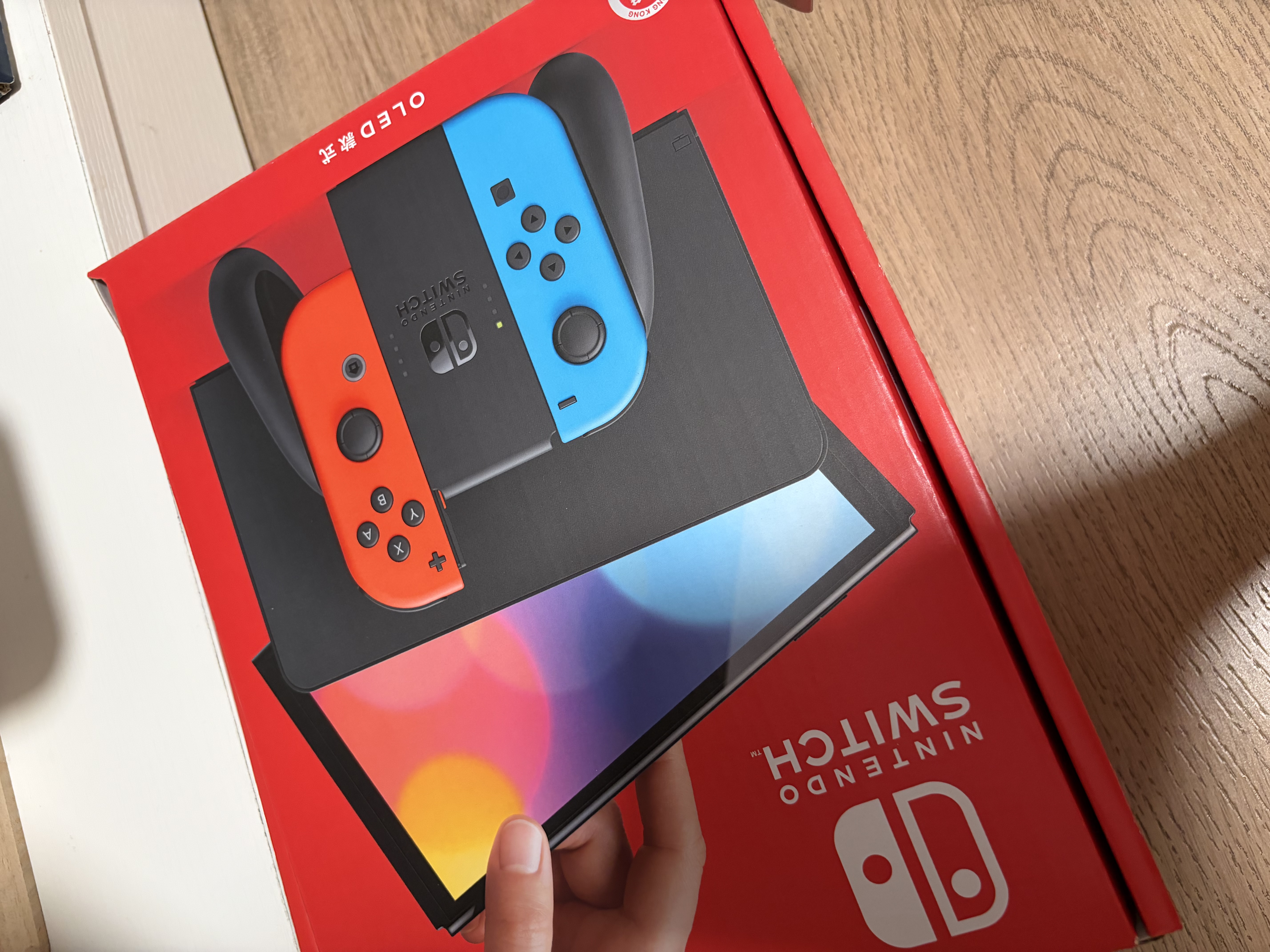 任天堂（Nintendo） switch NS掌上游戏机 oled 主机 港版彩色 续航加强版【直播特惠】 实拍图