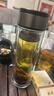 【京东物流配送】高硼硅双层玻璃杯大容量泡茶杯水杯子茶水分离杯 【双层加厚】茶杯350ml1只 实拍图