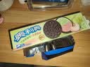 奥利奥（Oreo） 水果夹心饼干休闲零食 营养早餐水果味饼干 下午茶网红小吃 水晶葡萄味+水蜜桃味97g 单盒装 实拍图
