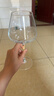 青苹果水晶玻璃红酒杯468ml6只 勃艮第洋酒杯葡萄酒杯高脚杯 实拍图
