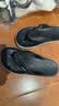 卡骆驰（CROCS）贝雅卡骆班运动拖鞋男鞋女鞋居家夹脚平底人字拖鞋|205393 黑色/白色-066 41 /42(260mm) 实拍图