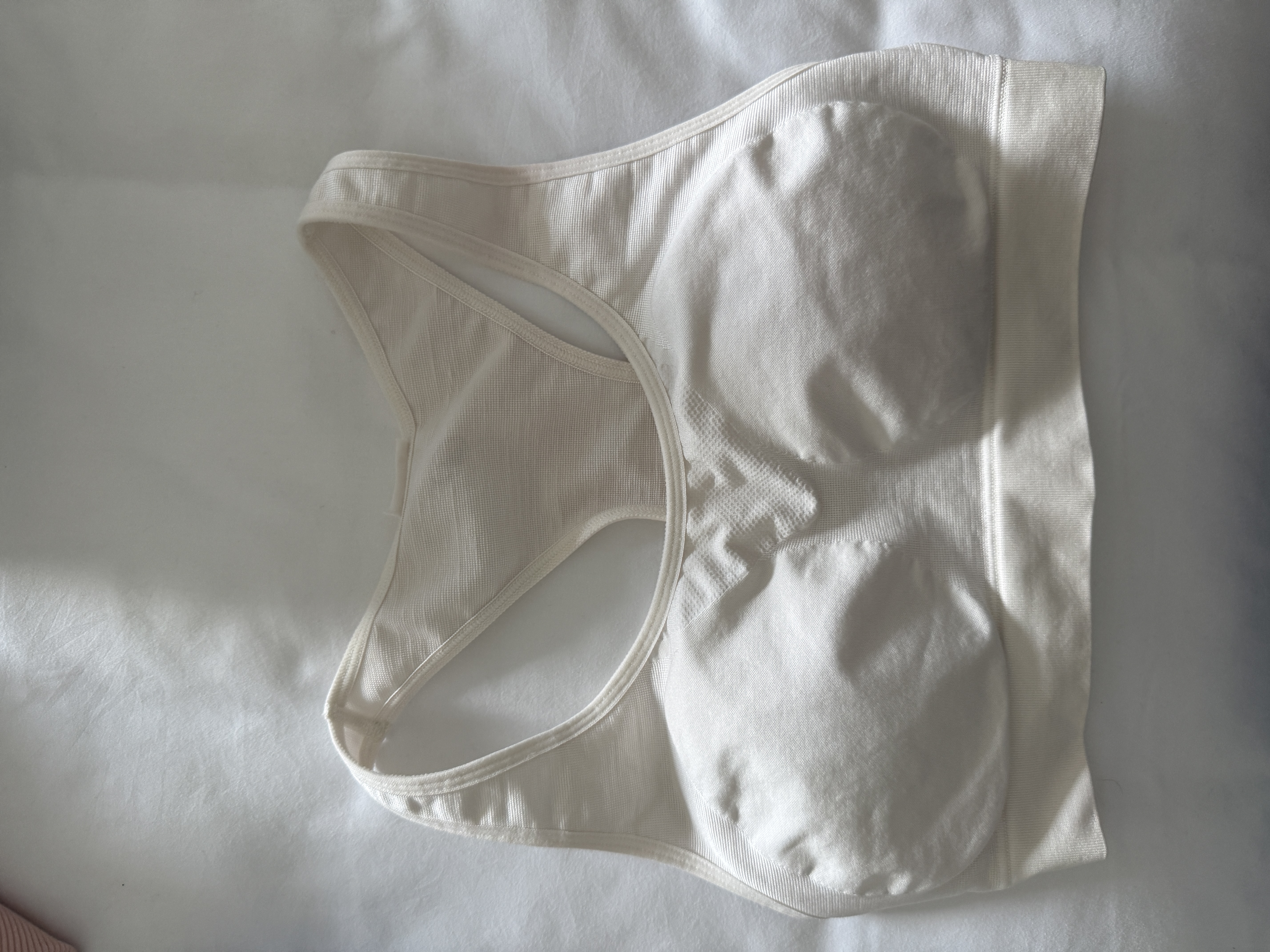 迪卡侬（DECATHLON）运动内衣女跑步健身防震内衣裹胸美背文胸健身背心女RUNW 工字背款黑色 L 实拍图