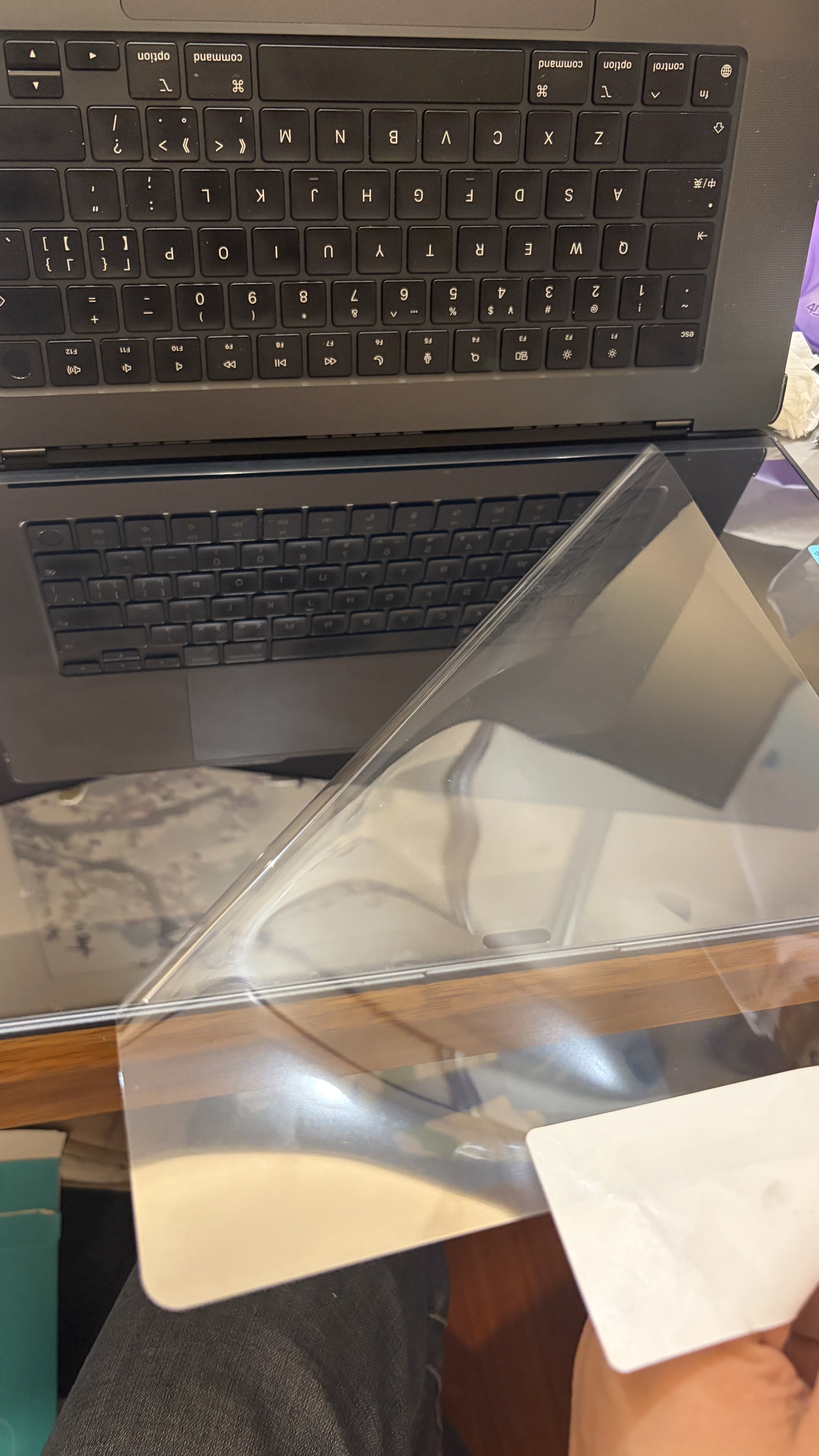极川【2片装丨超清原色】苹果MacBook Pro16英寸M5/4/3/2/1屏幕膜2026/24/23款笔记本电脑屏幕保护贴膜 实拍图
