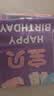 玺玟礼生日快乐装饰品场景布置氛围投影仪灯背景墙创意拍照道具女孩派 畅销款 生日快乐投影仪【10卡片】 实拍图