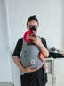 ERGObaby二狗婴儿背带透气新生儿腰凳M型坐姿出行带娃神器不闷汗Deluxe灰 实拍图
