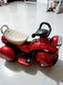 赟娅儿童电动摩托车三轮车童车周岁礼宝宝小孩可坐人充电遥控玩具车 烤漆红【双驱动】大电+蓝牙+遥控 61六一儿童节礼物男孩 实拍图