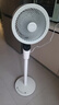 艾美特（AIRMATE）【天鹅MAX】空气循环扇直流变频家用大风力电风扇卧室轻音一级能效负离子净化语音落地扇 SRDI151 实拍图