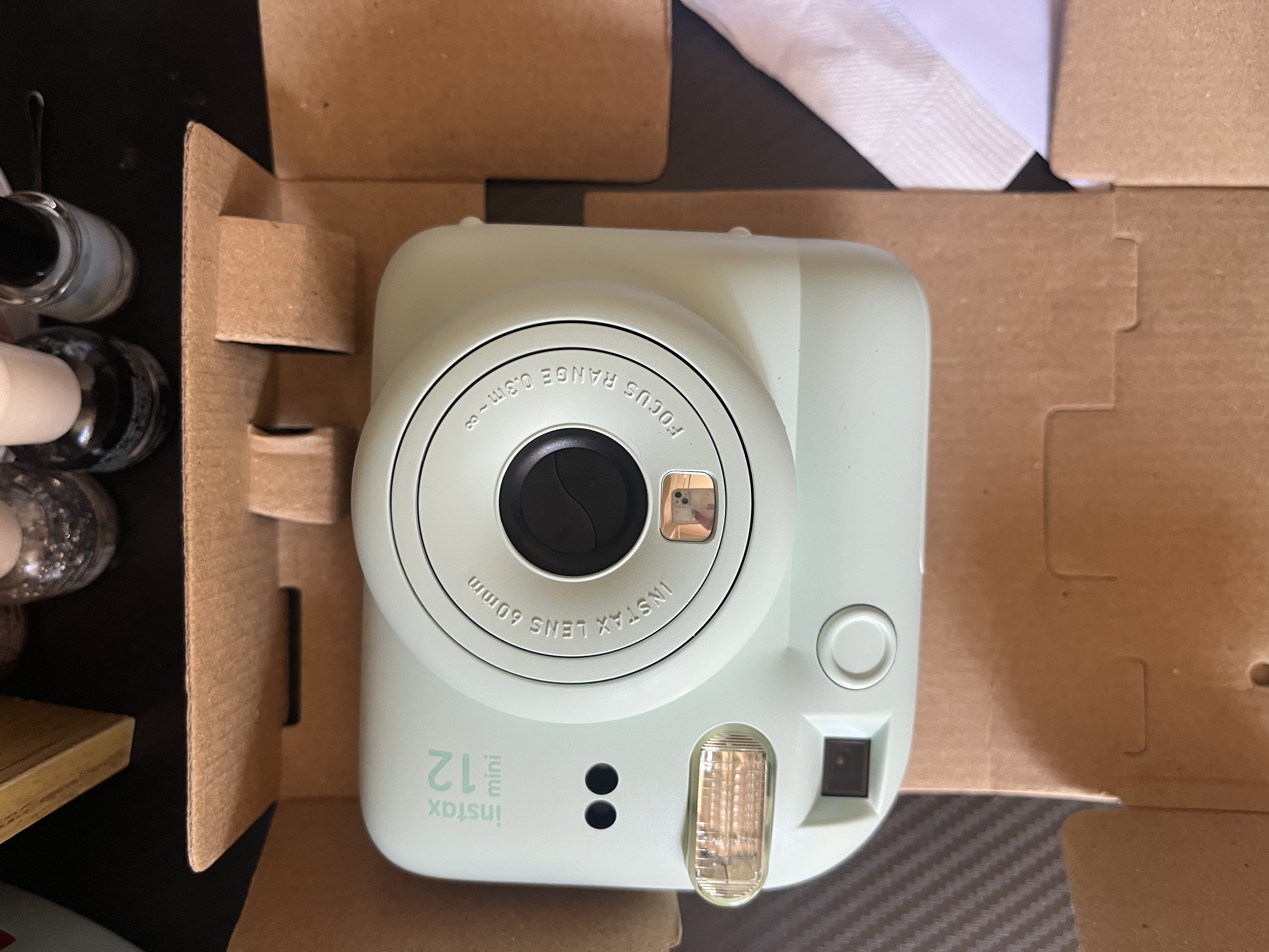 富士（FUJIFILM）instax 拍立得mini12 一次成像相机 mini11/41三寸相纸 生日礼物 女生送礼奖品 【刮刮乐抽相纸】 Mini12 薄荷绿【经典百搭】 官方标配+40张相纸 实拍图
