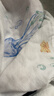 爱贝迪拉（AIBEDILA）新生婴儿包单产房夏季竹棉纱布襁褓裹布包巾包被抱被睡袋95cm 实拍图