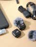 大疆 DJI Mic Mini 迷你无线高品音质降噪领夹麦克风【安卓+苹果15/16/17系列+相机】一拖二(含充电盒) 实拍图
