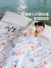 富安娜蚕丝被 100%蚕丝可机洗A类裸睡夏凉被双人加大空调被子 230x229cm 实拍图