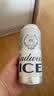 百威啤酒冰啤500ml*18听+淡色拉格450ml*3听组合装618组合 实拍图