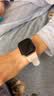 Apple/苹果 Watch S11 智能手表GPS款42毫米玫瑰金色铝金属表壳淡桃粉色运动型表带S/M MEUN4CH/B 实拍图