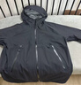 迪卡侬（DECATHLON）硬壳冲锋衣男女春秋登山防风防水单层夹克风衣运动外套MH500 玄武黑（男女同款）- 亚洲款 新款上市 加内胆选大一码 L 实拍图