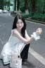 纽芝兰（NUCELLE）明星同款飞马小托特包2026新款斜挎菜篮子手提通勤女士包生日礼物 桃桃粉小号【可放ipad mini】-生日礼物送老婆 实拍图