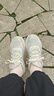 阿迪达斯（adidas）女鞋运动鞋夏季新款网面透气跑步鞋女士软底轻便百搭旅游鞋休闲鞋 热卖/粉白色JH5152【官方正品 假一赔十】 37 实拍图