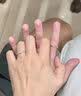 柯芙尼 莫比乌斯环情侣戒指女男2026款高级感对戒情人节生日礼物送女友 实拍图