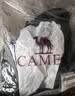 骆驼（CAMEL）假两件速干运动女裤弹力跑步健身五分裤 Y24BA4L0037M 叠雾灰 L 实拍图