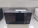 美的（Midea）微波炉烤箱一体机 小型家用平板易洁烧烤智能解冻20升微波炉  光波加热2026新款（M1-L201B二代） 实拍图