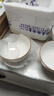 陶瓷碗家用喜庆乔迁新居碗碟餐具套装岁月静好饭碗 岁月静好3碗 实拍图
