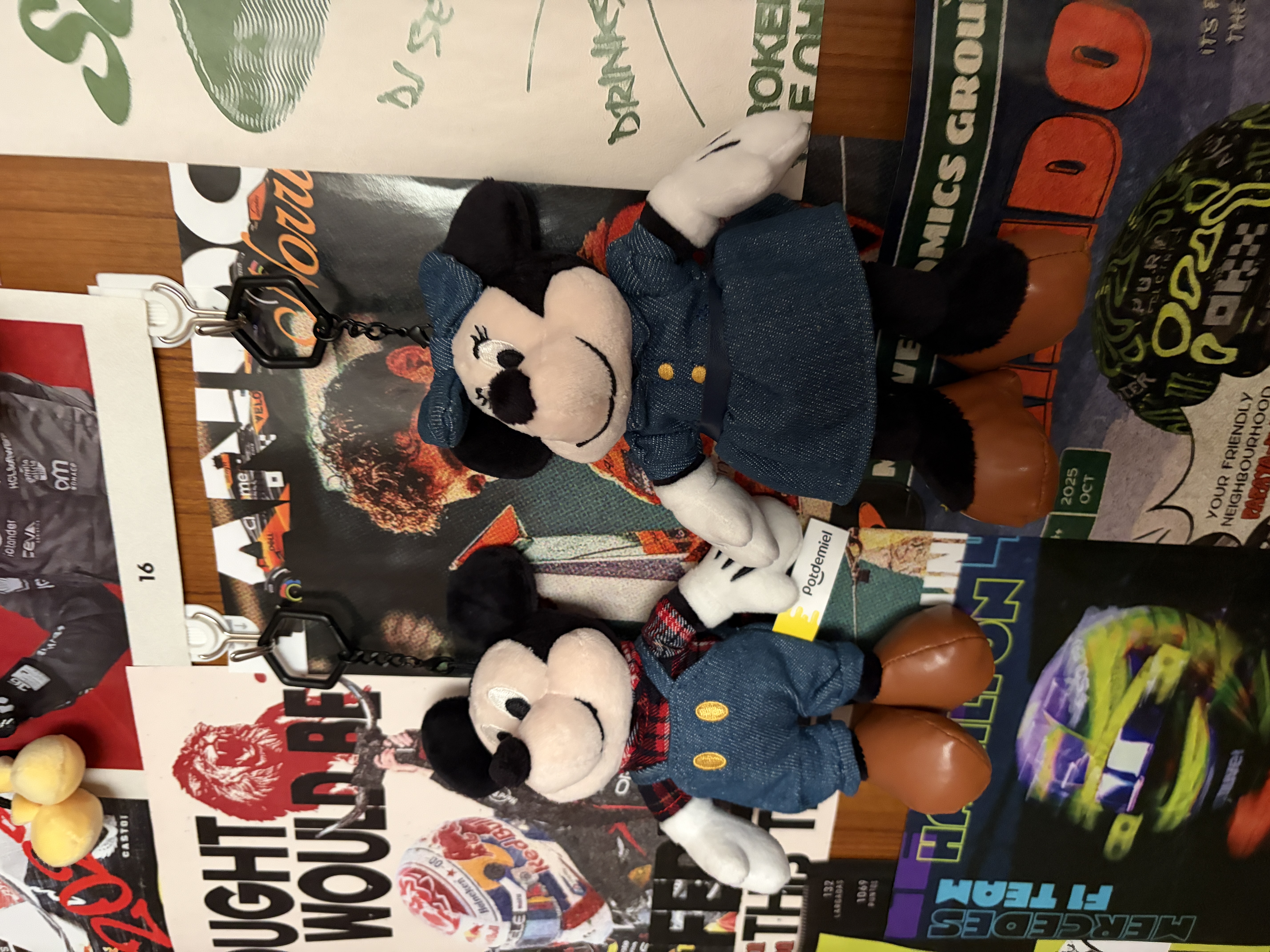 迪士尼（Disney）米妮小机灵书包挂件毛绒玩具娃娃小玩偶钥匙扣女生生日礼物送闺蜜 实拍图