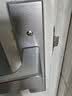 虎顿（HOTUN）卫生间门锁通用型无钥匙家用洗手间厕所门浴室铝合金门锁L11银色 实拍图