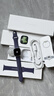 Apple/苹果 Watch S11 智能手表GPS款42毫米银色铝金属表壳雾紫色运动型表带M/L MEUU4CH/B 实拍图