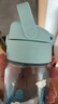 膳魔师（THERMOS）儿童水杯tritan直饮杯男6-12岁上学专用夏季塑料水壶600ml蓝 实拍图