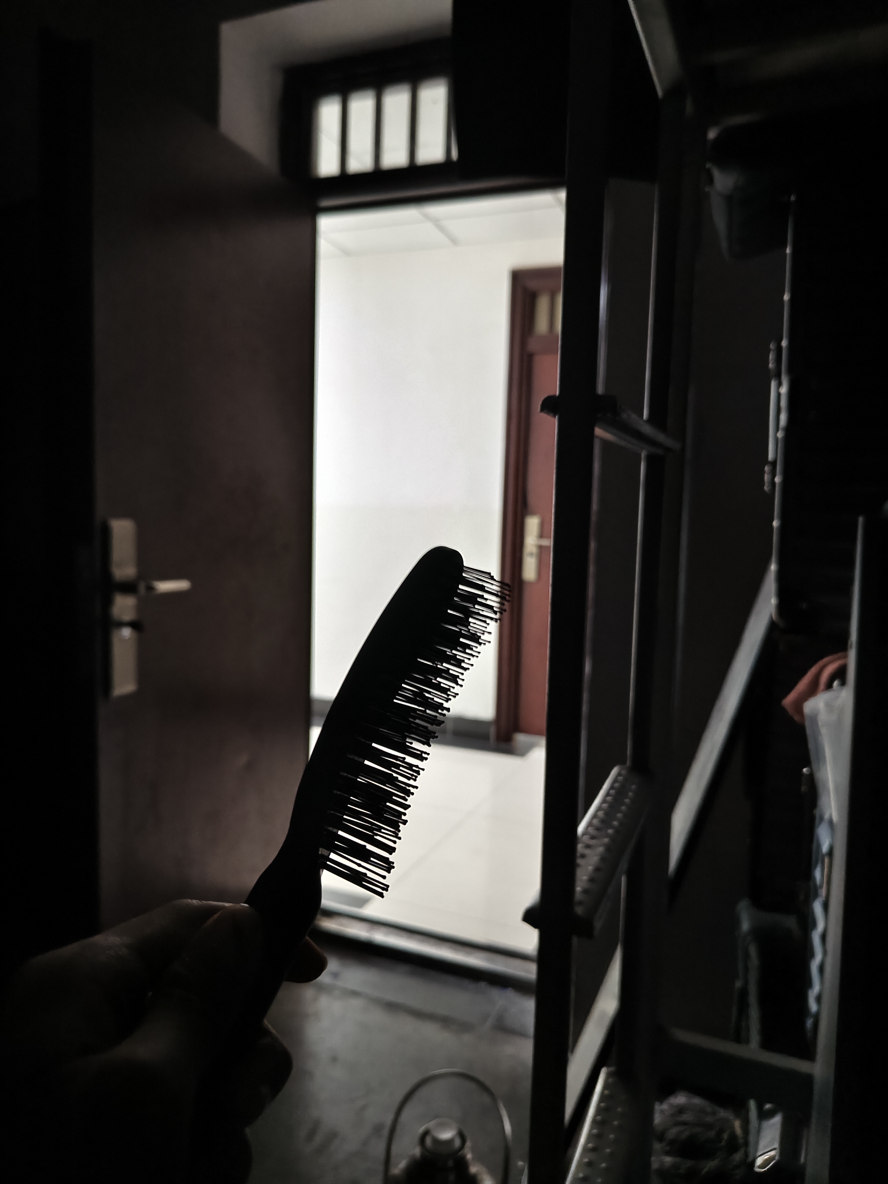 Creative art梳子女士专用造型梳男生蓬松神器排骨梳长短齿高颅顶卷发梳 实拍图