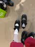 MUJI男女通用运动凉鞋(男士/女士)男鞋女鞋鞋子 忍者鞋 新品 黑色6S 36 码/230mm 实拍图