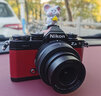 尼康（Nikon） Zfc 入门级数码微单相机 经典复古外观 高清摄影拍照视频直播 防抖 vlog便携无反相机 Z fc +16-50mm黑色套机 更换饰皮-丝绒红【本人同意知情书】 实拍图