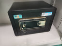 虎牌保险柜家用智能密码指纹办公财务专用保管箱 全钢防盗防撬可入墙入柜密码箱保险箱 25cm睿智黑（双层） 指纹款（钥匙+密码+指纹+远程临时密码） 实拍图
