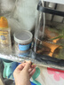 得力（deli）厨房铝箔贴纸 防水耐高温 自粘墙贴 灶台保护膜 防油贴 61cm*5m 方格纹 JF334 实拍图