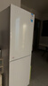 美的186升二门冰箱白色双系统租房小型家用电冰箱风冷两门小冰一级能效以旧换新MR-196W【国家补贴】 实拍图