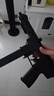 悍迪TEC-9电动连发玩具枪水发珠软弹突击冲锋枪成人男孩wargame发射器 悍迪TEC9-墨色 实拍图