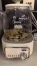 美的（Midea）花漾0胶水全玻璃养生壶多功能煮茶壶母婴烧水壶调奶器智能恒温电热水壶全自动一体1.2L YS12B302J 实拍图