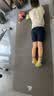 匹克瑜伽垫加厚加宽男女健身训练运动减震静隔音防滑垫儿童舞蹈垫灰色 实拍图
