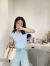 马莎兰缇（MashaLanti）包包女新款通勤手提菜篮子单肩斜挎包高级感水桶包生日礼物送老婆 实拍图