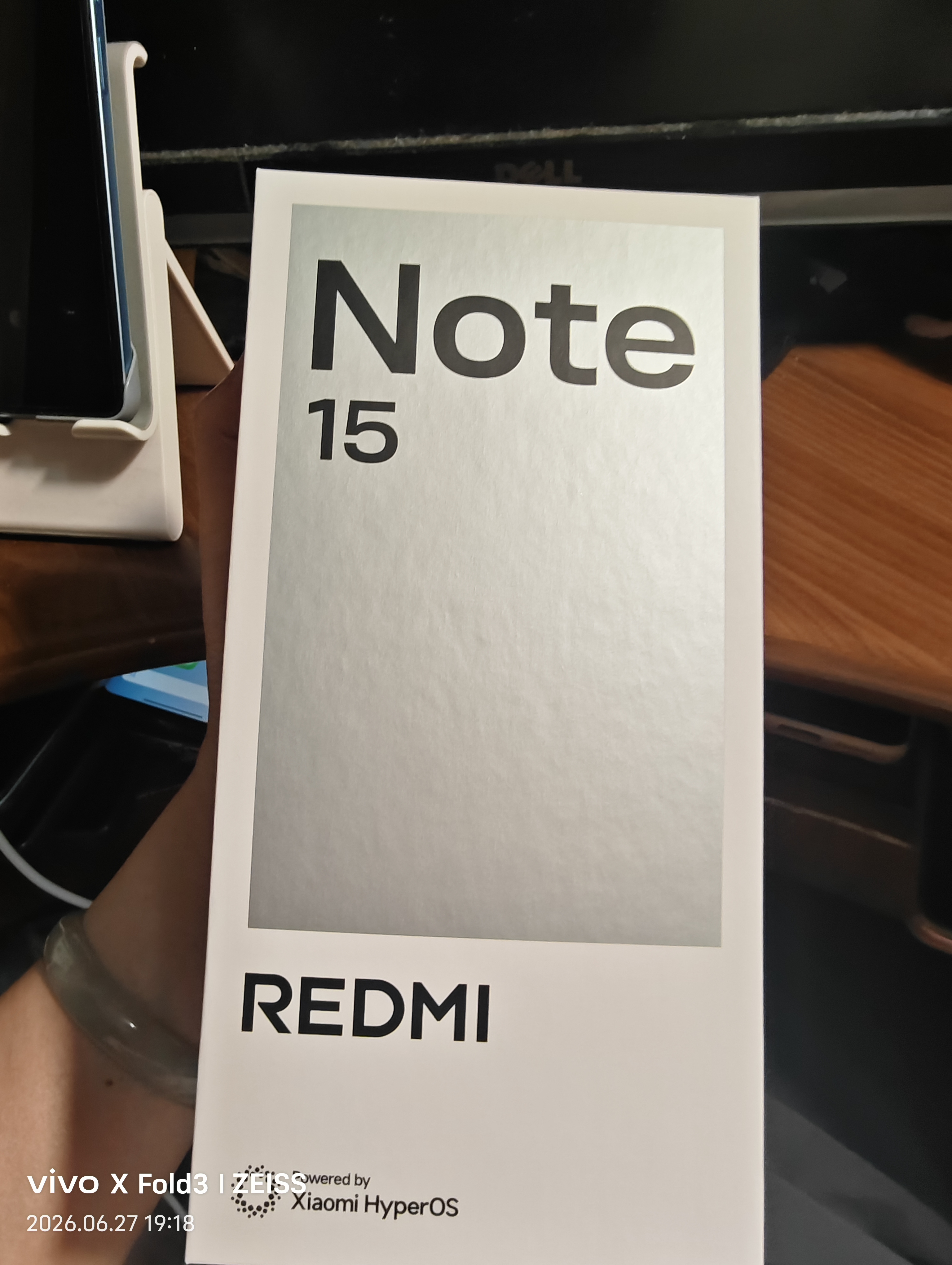小米REDMI Note15第三代骁龙6 金刚品质 5800mAh大电量 防尘防水 12+256 星辉白 红米5G手机 国家补贴 实拍图