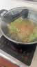 美厨（MAXCOOK）炒锅铁锅 带盖34cm无涂层精铁炒菜锅氮化 燃气电磁炉通用MCC7993 实拍图