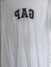 GAP男女装春季款纯棉字母logo短袖T恤常规上衣美版570044 白色 XS 美码 S亚洲码175/88A 【偏小，建议选大一码】 实拍图