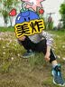 鸿星尔克（ERKE）童鞋中性运动鞋儿童旋钮扣夏季透气跑鞋微晶白/正黑35 实拍图
