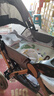 安贝尼 婴儿推车可坐可躺双向推行小孩手推车四轮减震可折叠BB车 至尊版-牛仔灰四轮橡胶+四轮减震 实拍图