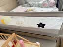 丸丫K2婴儿床围栏宝宝防摔床护栏床上床边防摔档板免打钉三面2+2.2+2. 实拍图
