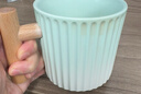 星巴克（Starbucks）薄荷绿渐变条纹款马克杯375ml办公室水杯咖啡杯子男士节日礼物 实拍图